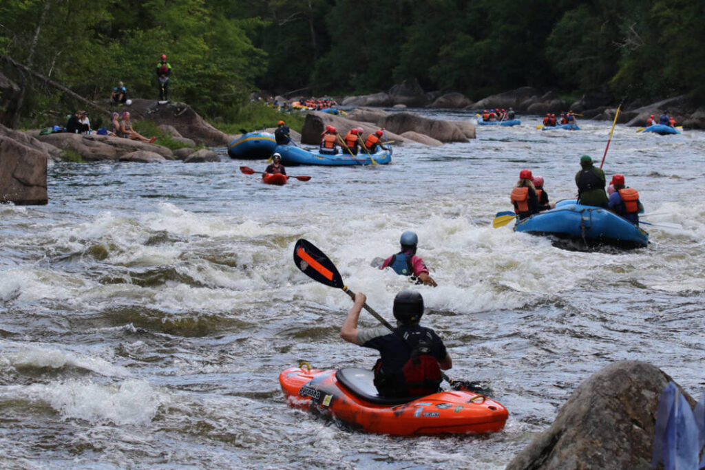 The NY metro area's most active whitewater paddling club