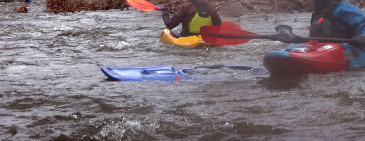 Whitewater Swimmer &  Gear Recovery