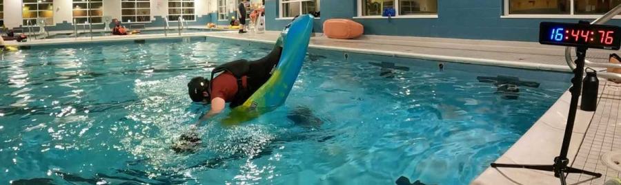 World Record Attempt for the Longest Kayak Bow Stall