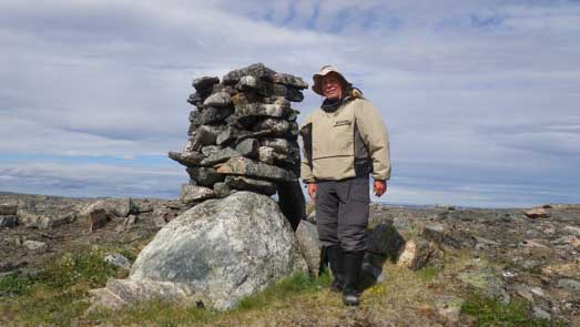 curt-gellerman-Hayes River a tributary of the Back River in the Nunavut